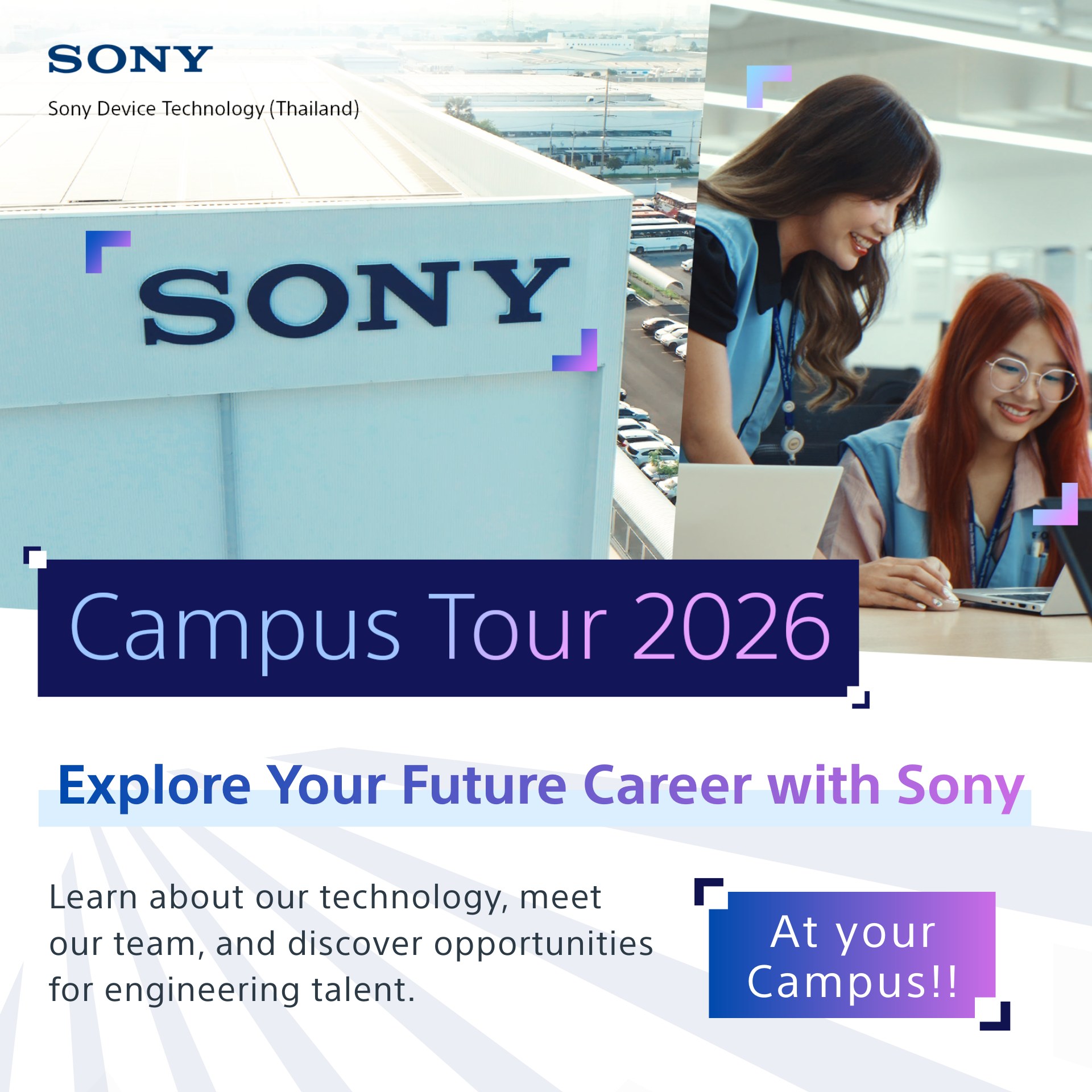 Sony Device Technology Thailand - Careers | Bang Kadi