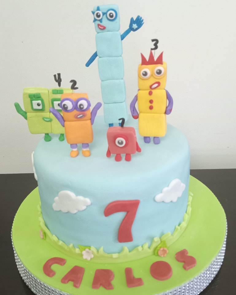 TortaNumbers Blocks... - Tortas Personalizadas Viña del Mar | Facebook
