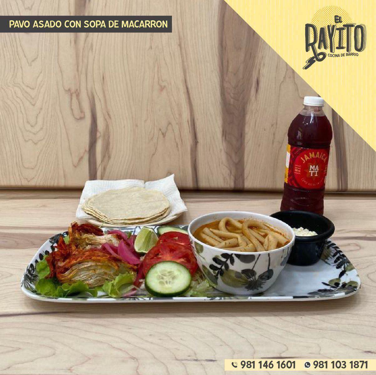 El Rayito - ⚡️MENÚ DEL DOMINGO 24⚡️ 🗓 El Rayito tiene para...