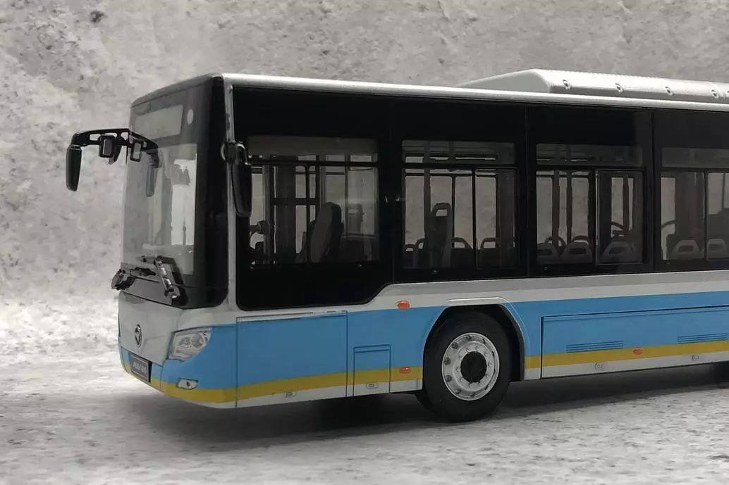 1 36 Foton AUV BJ6123EVCA-25 scale bus model. OEM project made by