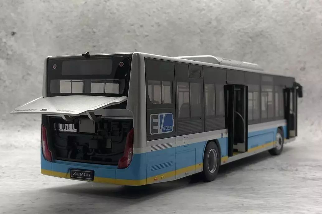 1 36 Foton AUV BJ6123EVCA-25 scale bus model. OEM project made by
