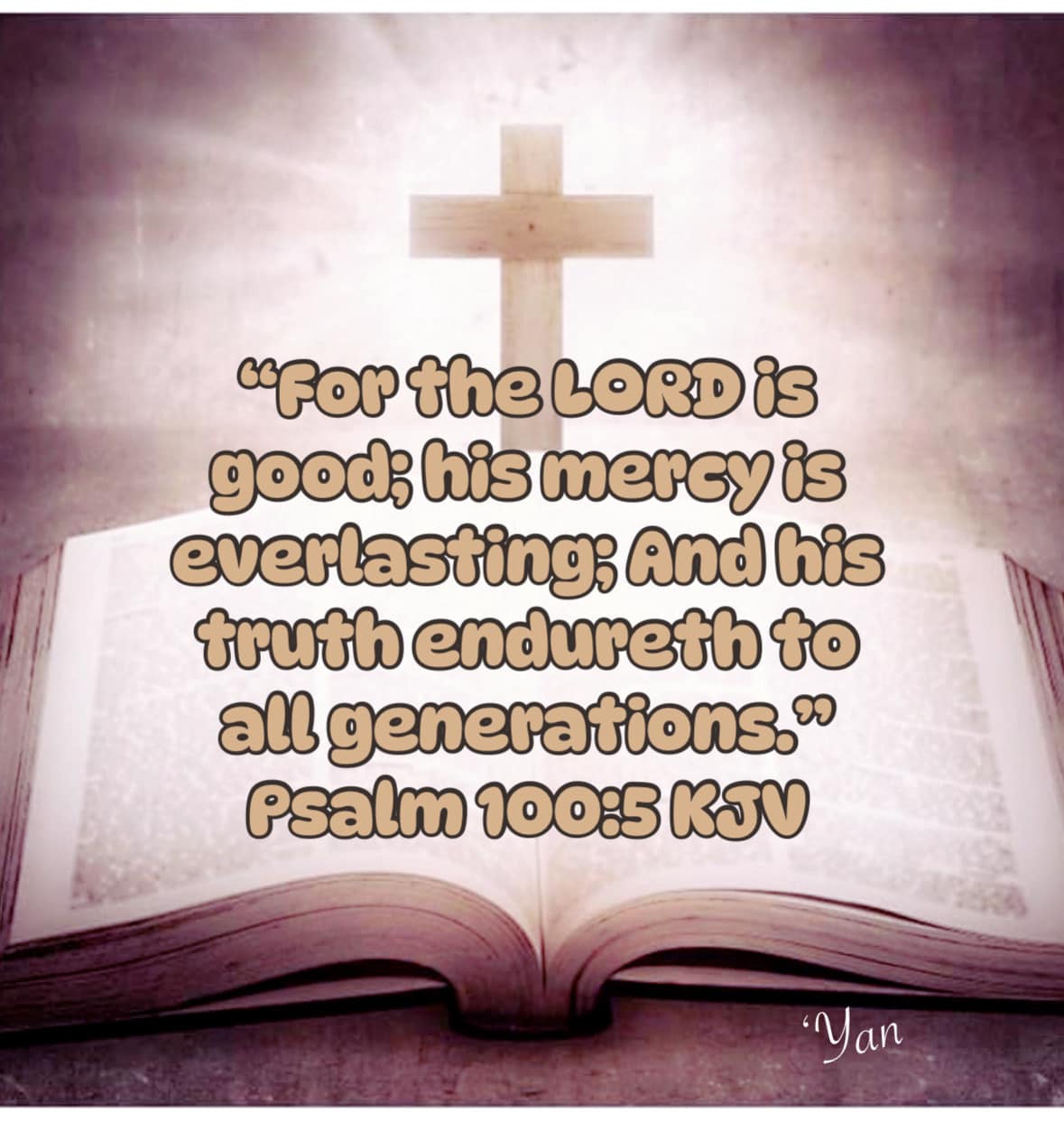 Bible verses | God is good! “For the LORD is good; his mercy is ...