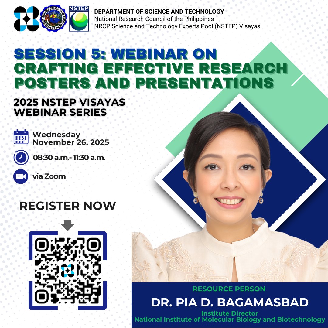 DOST Region VI - 📣 Meet Our Final Speaker for the 2025... | Facebook