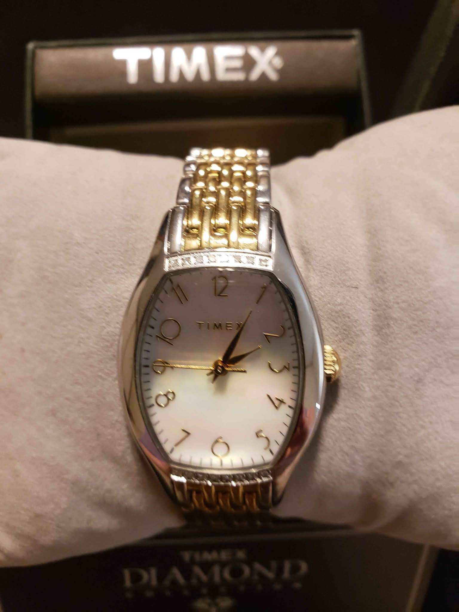 Ladies Timex watch/diamonds/mother of pearl - Women's Watches - Sophia ...