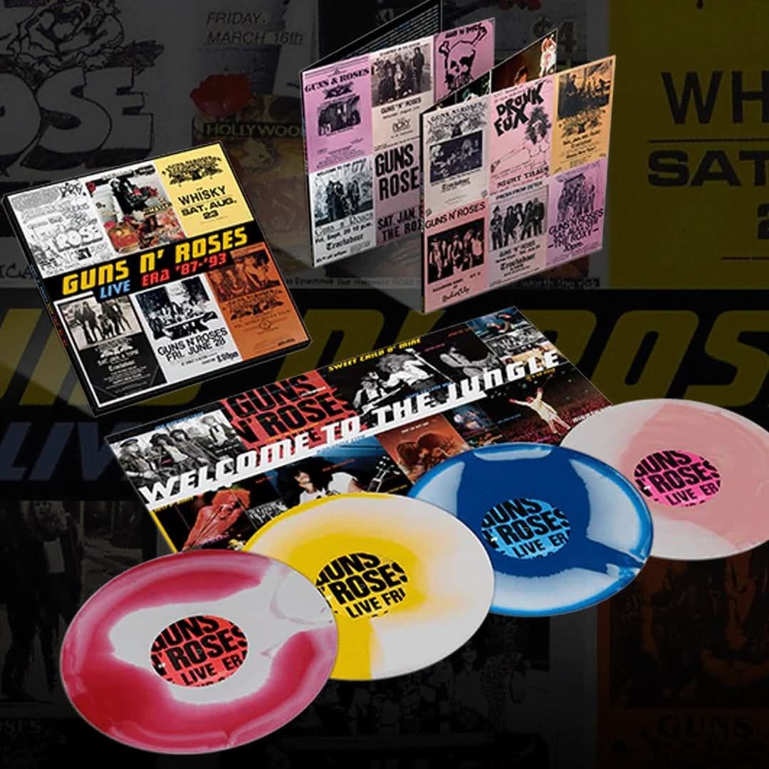 GUNS N' ROSES' 'LIVE ERA '87-'93' GETS LONG-AWAITED VINYL REISSUE