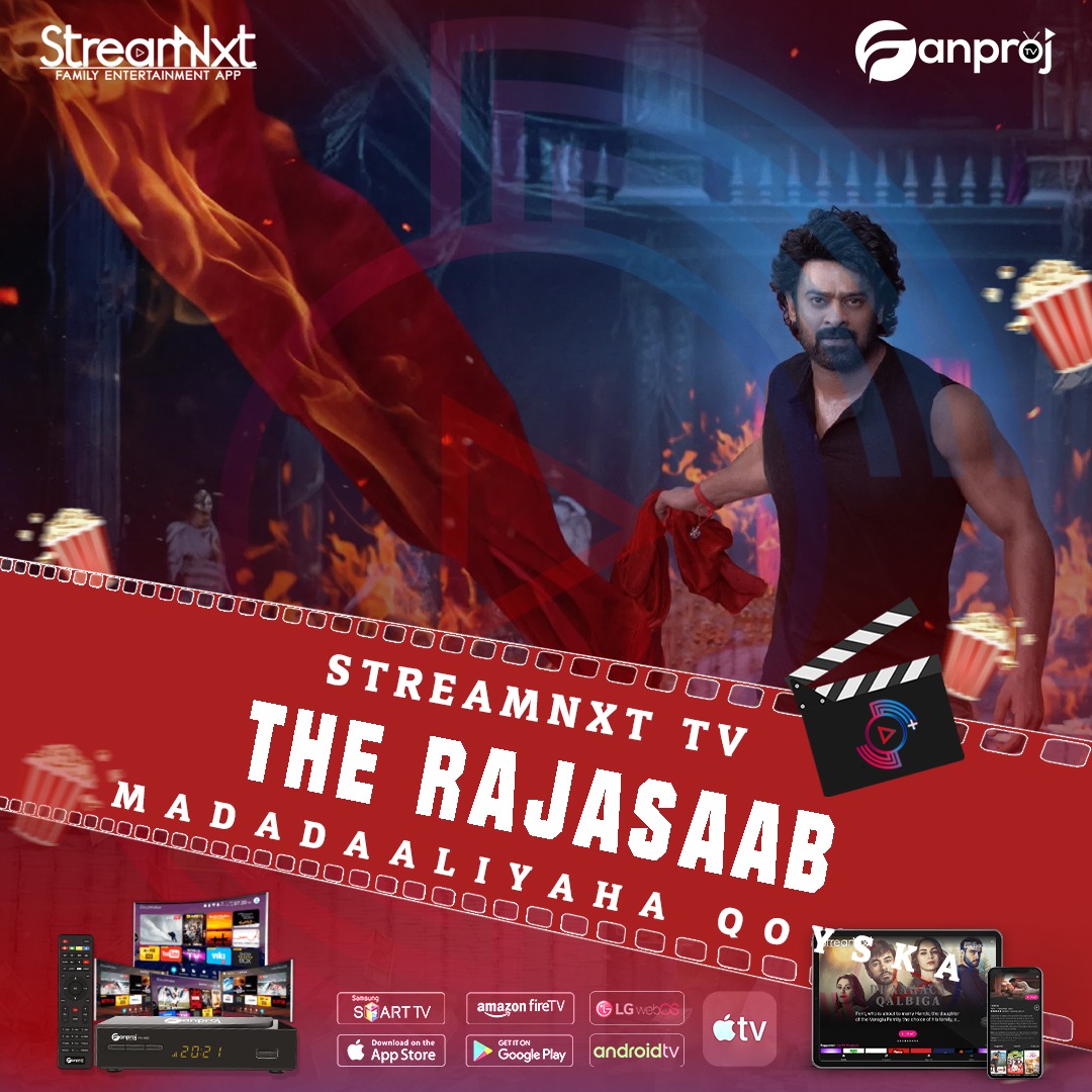 FanprojGroup - 🎬***MOVIE OF THE WEEK*** THE RAJASAAB Af Somali 4K 📺Ka ...