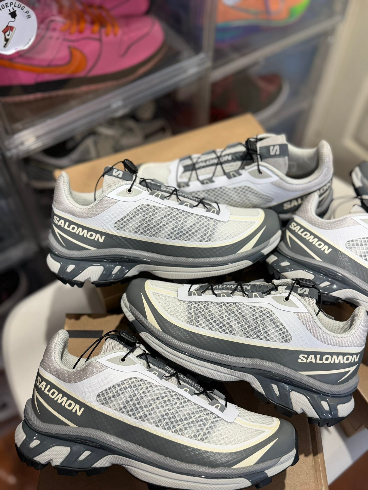? SALE.SALE - Salomon XT6 GTX White Silver ?? Avilable Sizes 