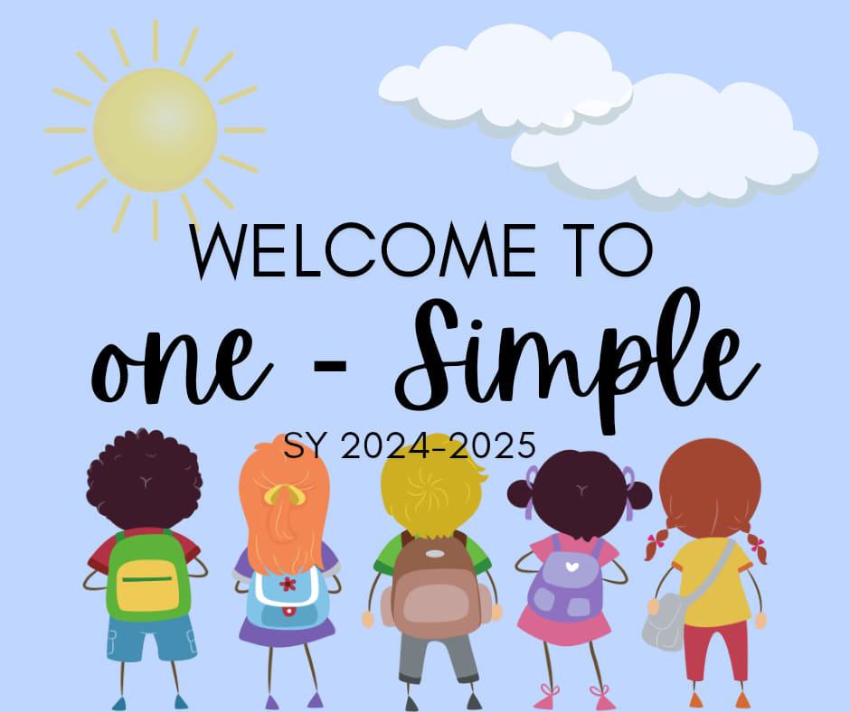 ONE-SIMPLE SY 2024-2025 | Facebook
