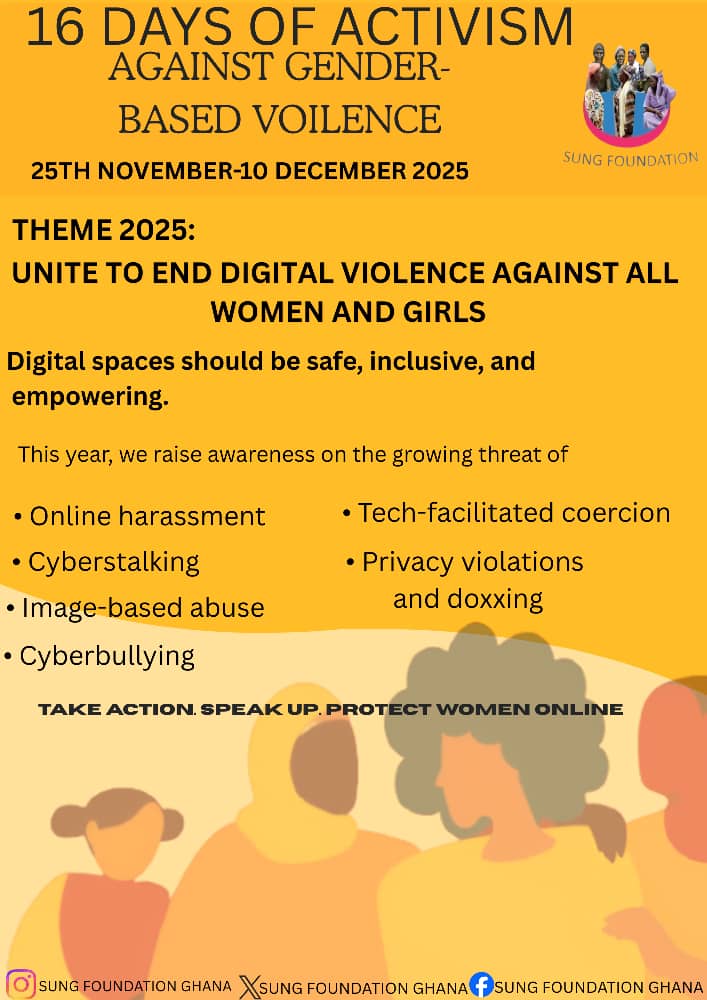 Sung - As the 2025 16 Days of Activism Against Gender-Based Violence is ...