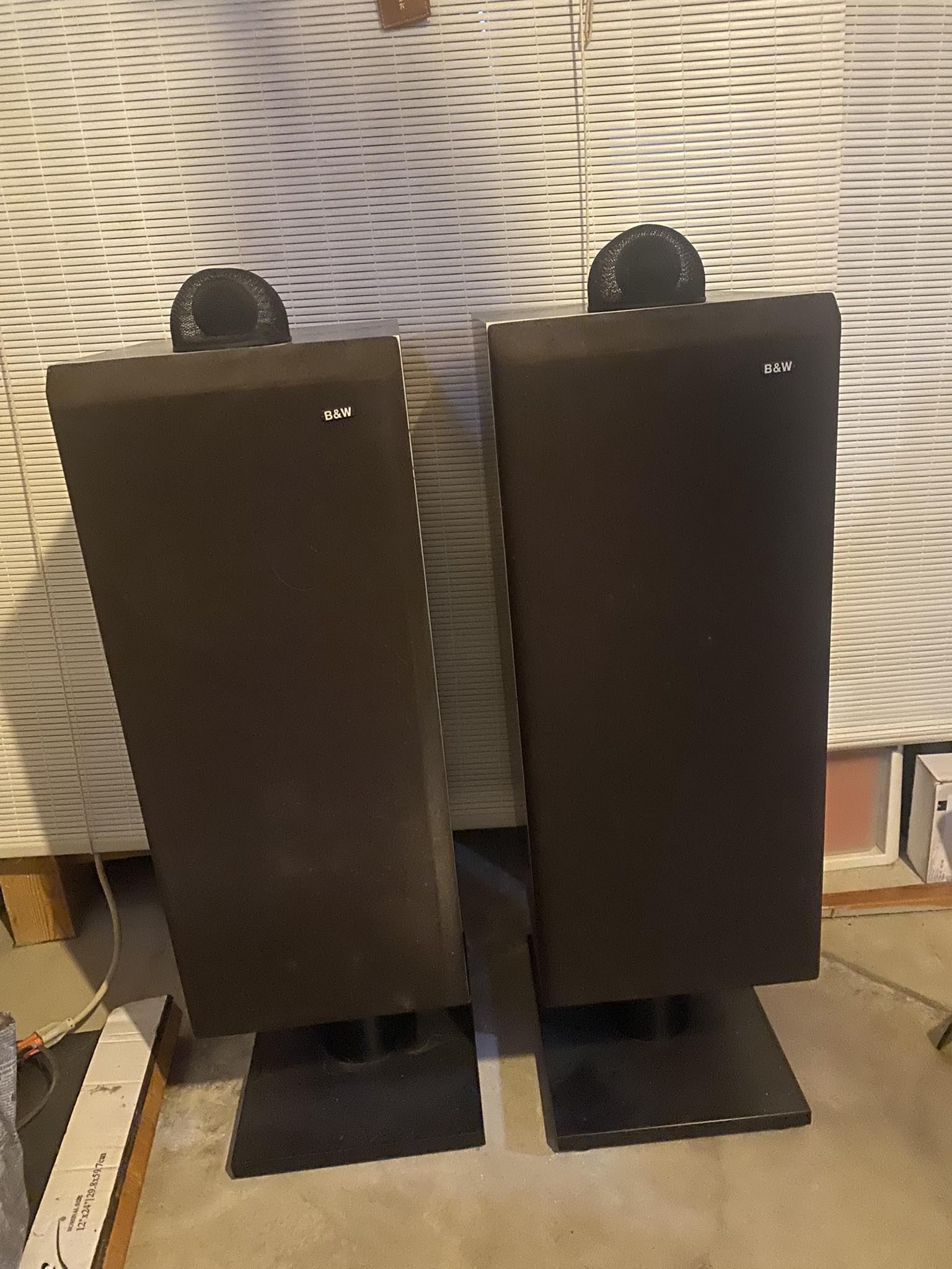 B&W DM17 speaker restoration tips