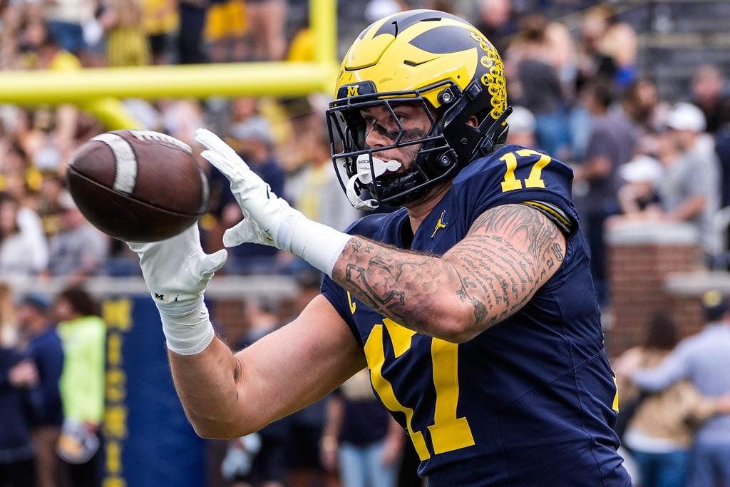 Michigan - Michigan TE Marlin Klein just made a move he probably didn’t ...