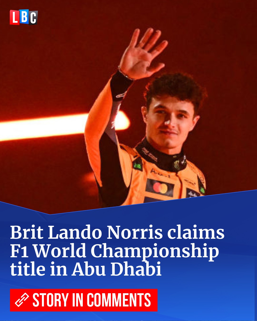 LBC - The British driver claimed victory in the desert decider | Facebook