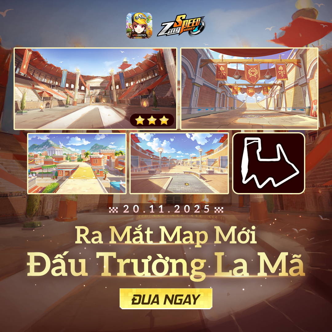 【RA MẮT】MAP MỚI ĐẤU TRƯỜNG LA MÃ -... - ZingSpeed Mobile | Facebook