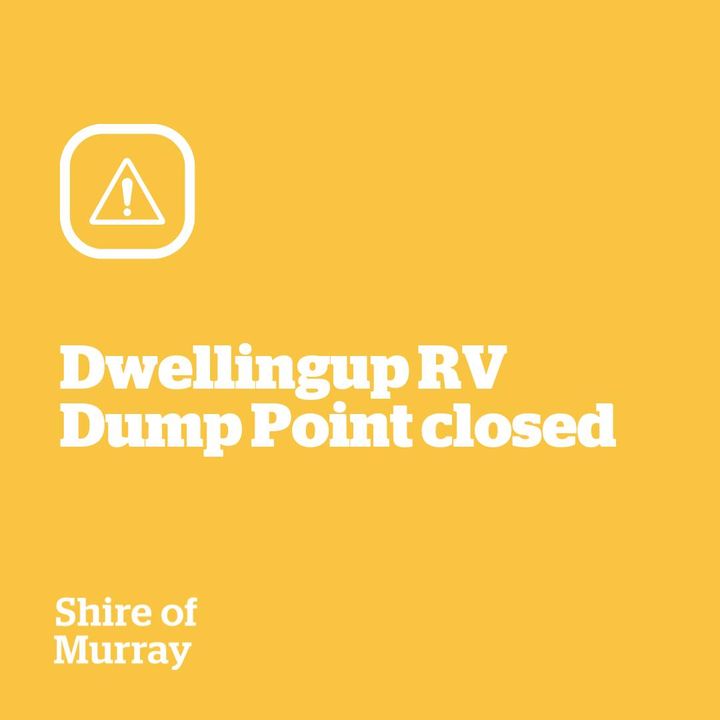Shire - ⚠️Heads up!⚠️ ***The RV Dump point has now re-opened (as of 26 ...