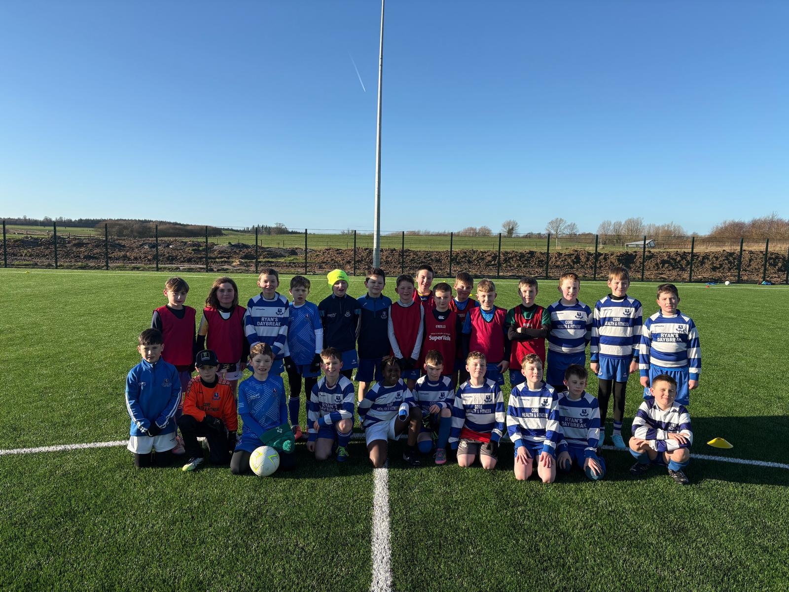 Lions - Baltic conditions today in Durrow but it didn't deter our hardy ...