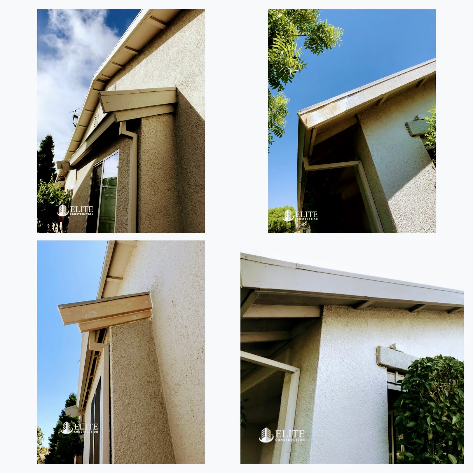 Elite Construction and Remodel Corp - A barge rafter is at the outdoor ...