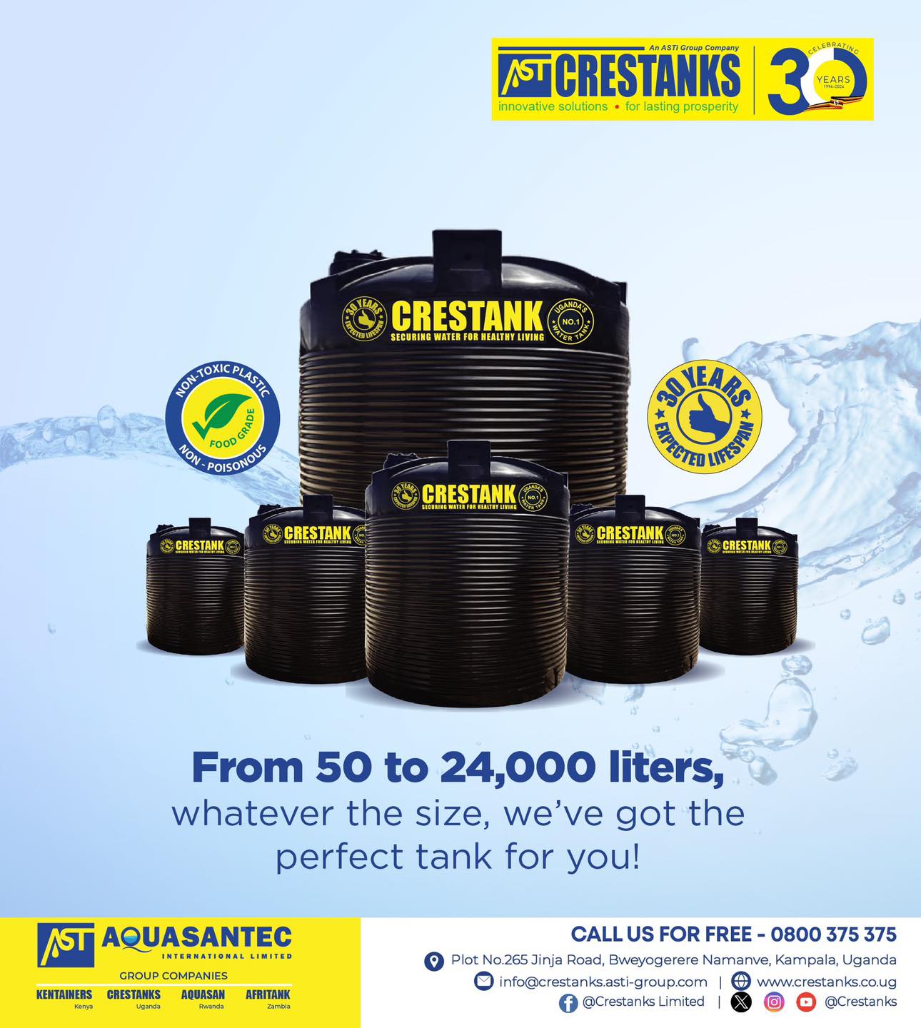 Crestanks Limited