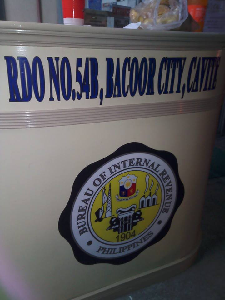 BIR Bacoor Decals/Sticker Digital... - Signwave Enterprises | Facebook