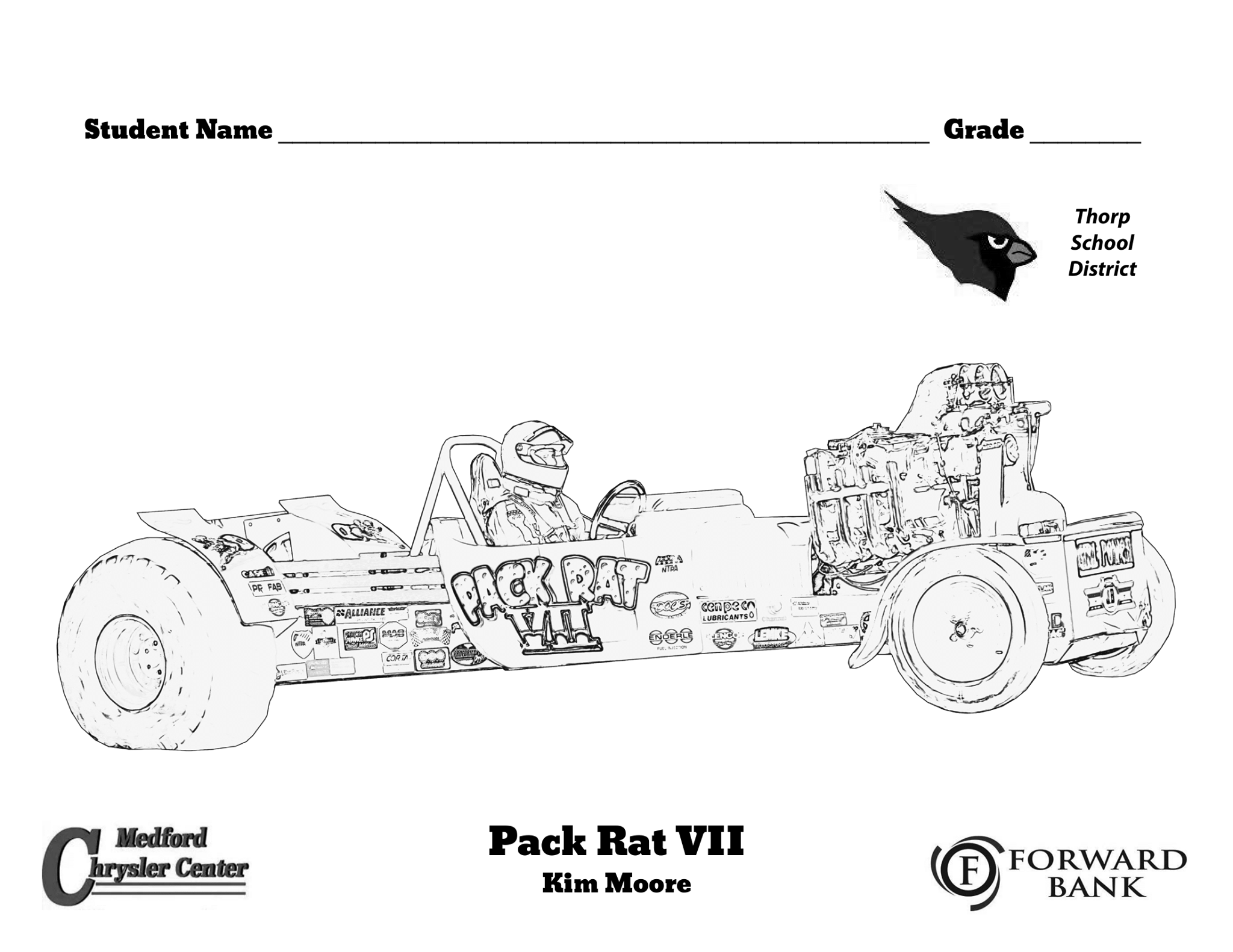 Here are the coloring contest pulling... - Colby Pullers Club