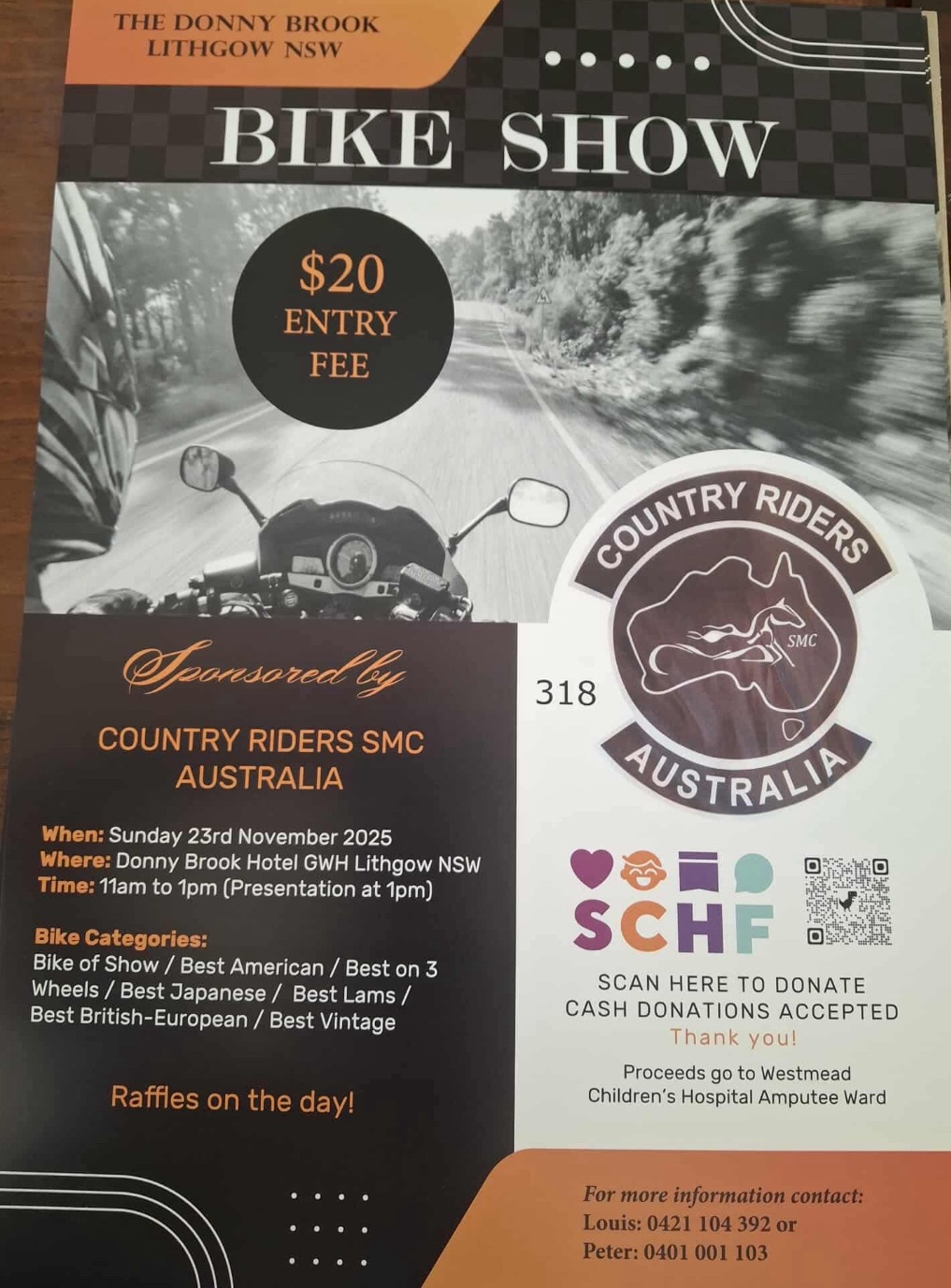 Country Riders Annual Bike Show