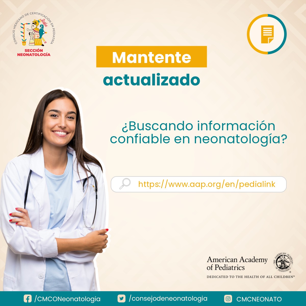 🌐 ¿Buscando información confiable en... - Cmcp Neonatologia | Facebook