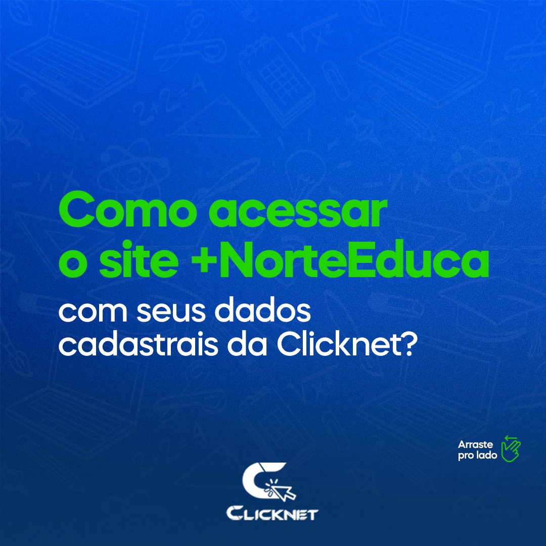 Sua oportunidade de estudar online, sem... - ClickNet Telecom | Facebook