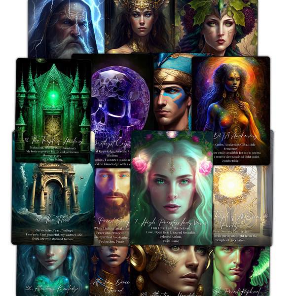 Lotus - *** New Release *** Atlantis Healing Oracle. This oracle has ...