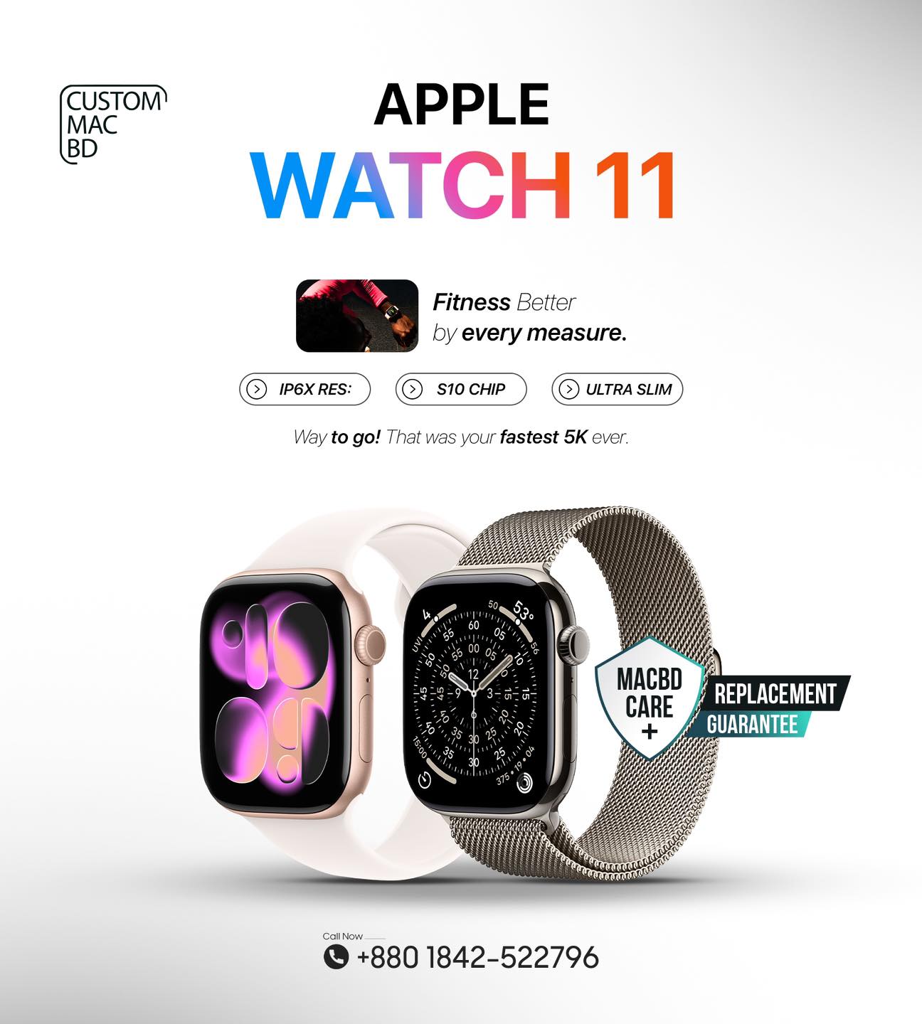 Apple Watch 11 Ready Stock. #AirpodsPro3 #applewatch11