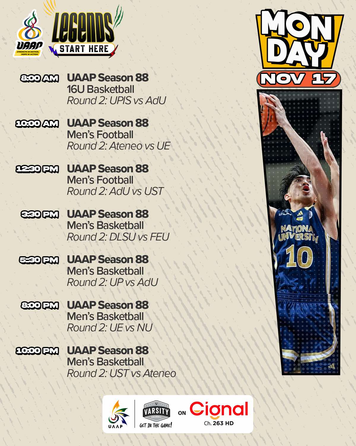 UAAP - Recap some Round 2 action in the #UAAPSeason88 basketball ...