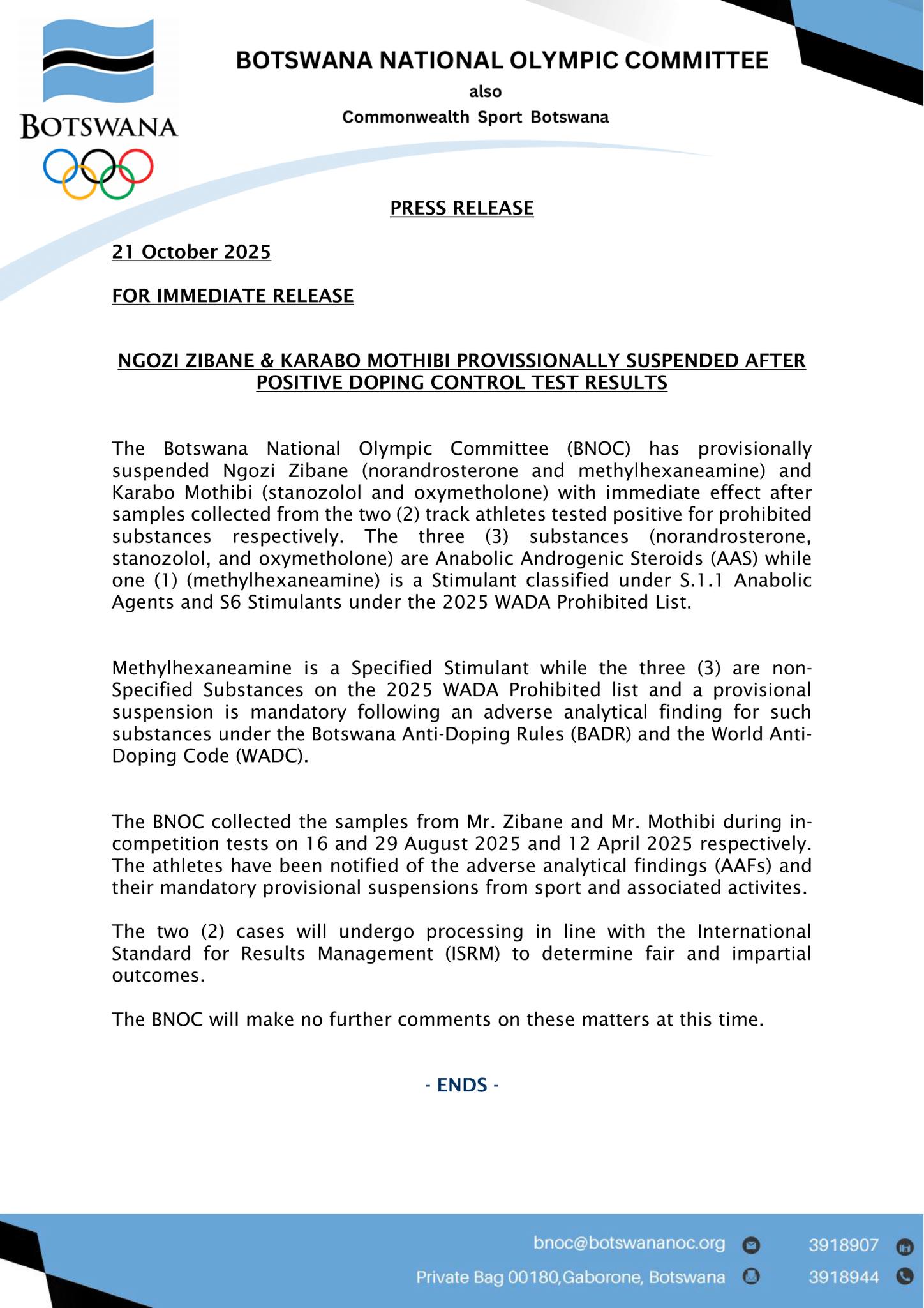Botswana Athletics Association