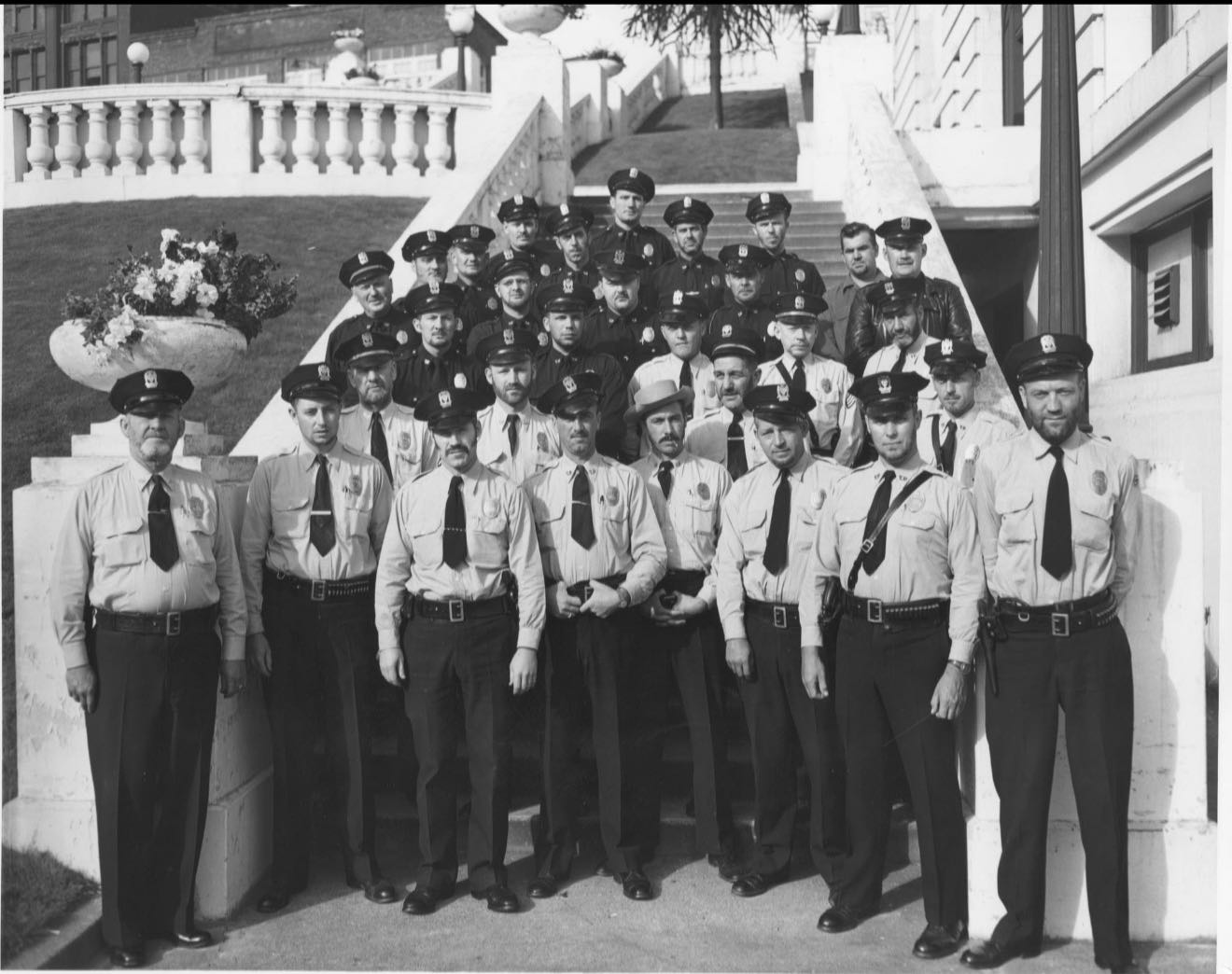 Old - Tacoma Police Department graveyard shift on the Spanish Steps at ...