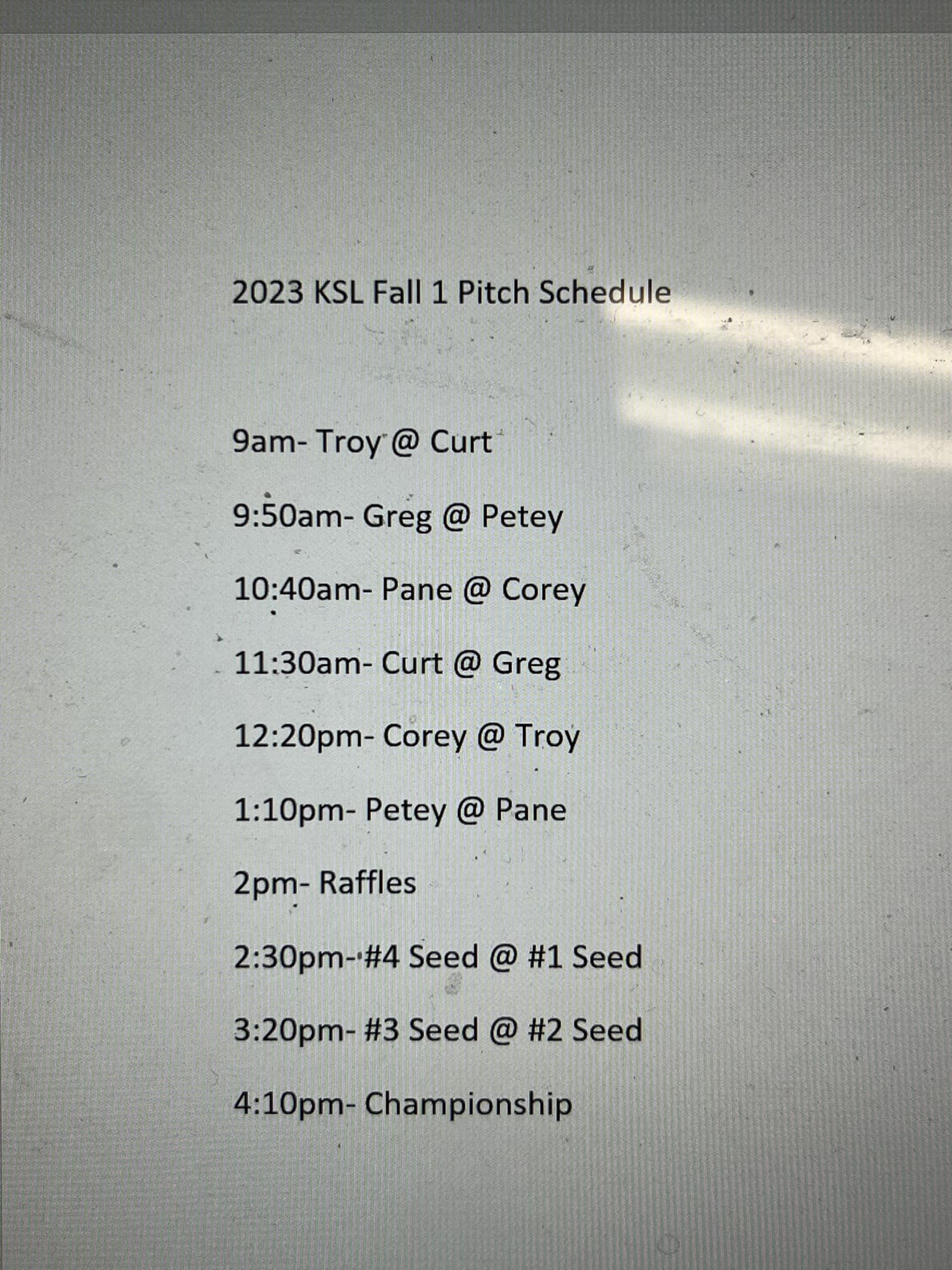 Keystone Softball League