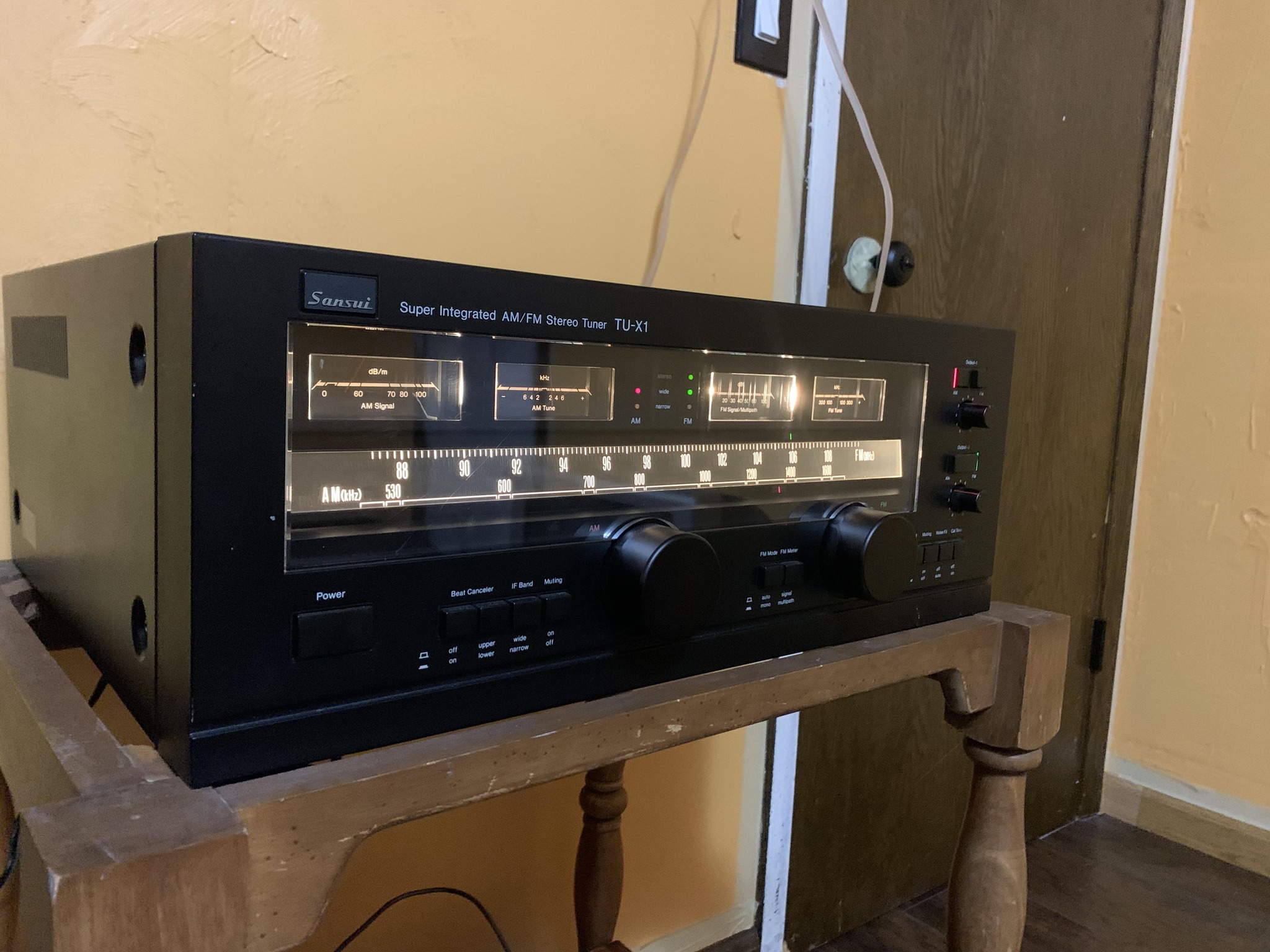 Sansui TU-X1 Super Integrated FM/AM Stereo Tuner
