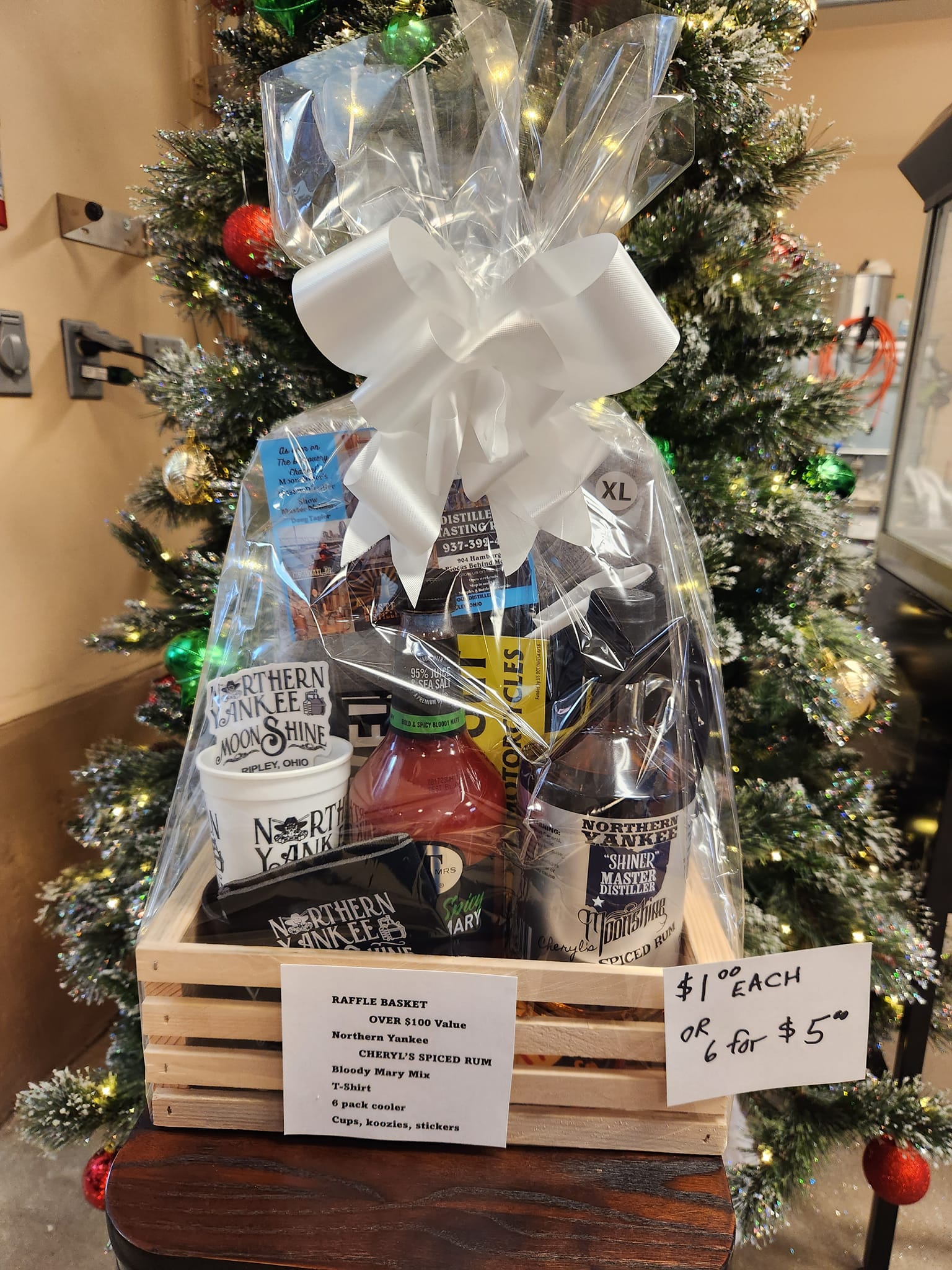 Raffle Basket!!! Tickets $1... - Northern Yankee Moonshine