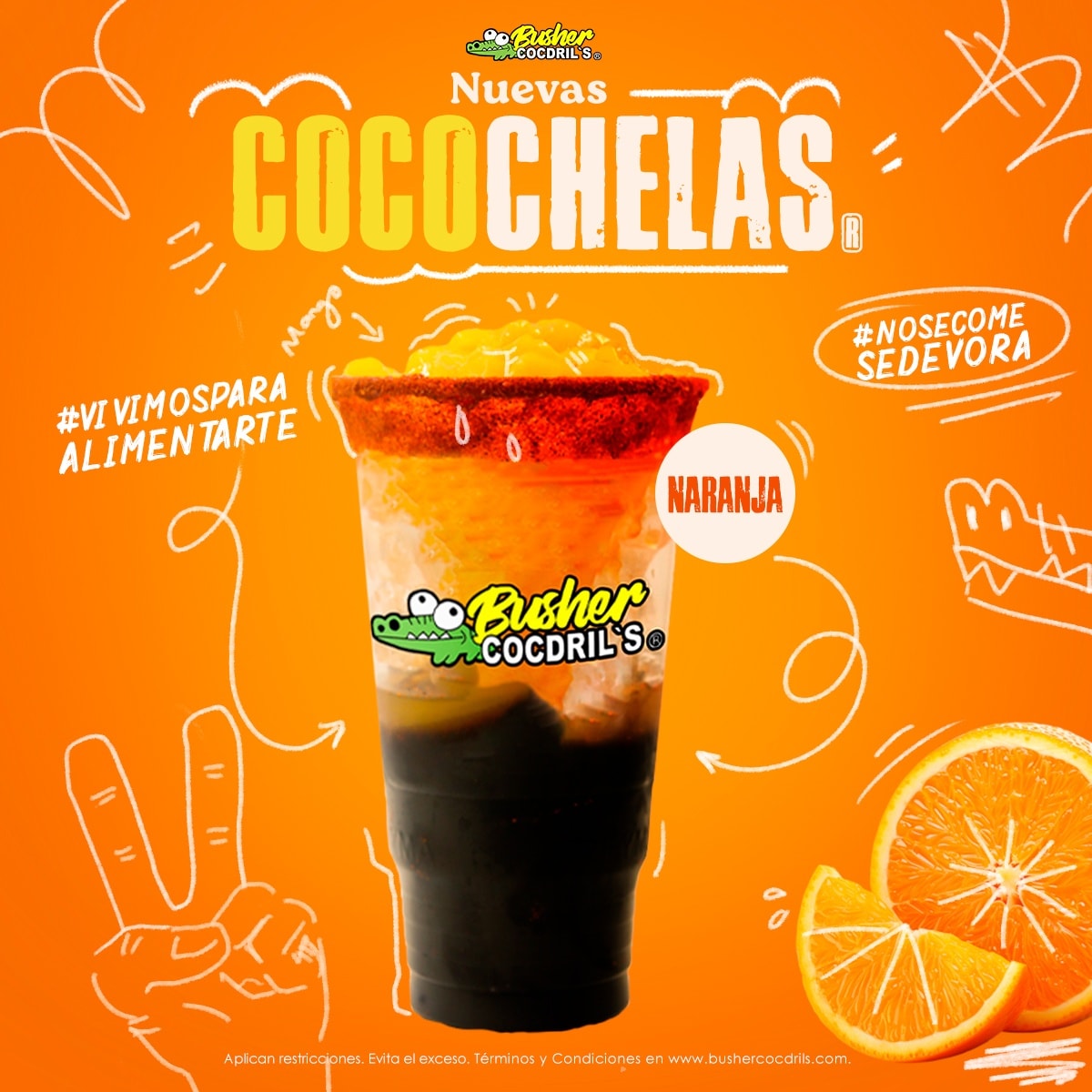 Busher - *¡Atención mi gente!* 🍊💥 *La Cocochela Naranja llegó con un ...