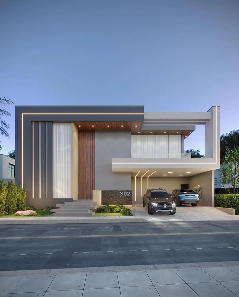 Maddy - ️ House Exterior Design 😍 #archdaily...