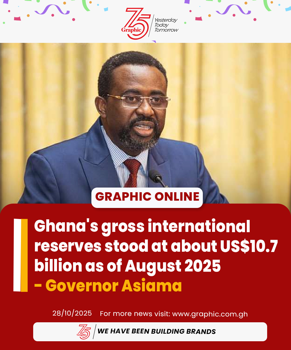 Daily - Ghana's gross international reserves stood at about US$10.7 ...