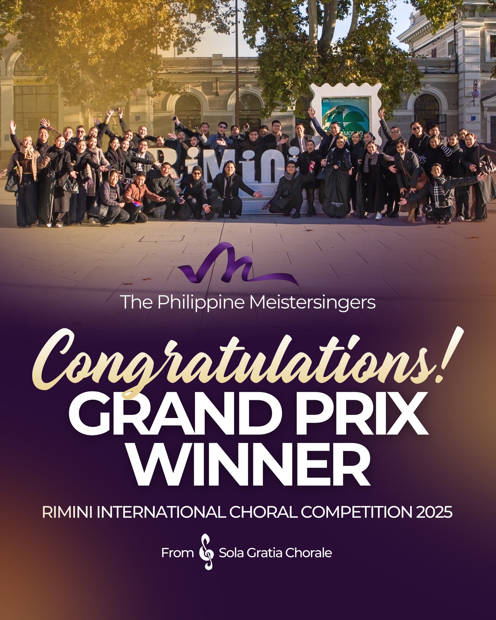 Congratulations to Dr. Ramon Lijauco... - Sola Gratia Chorale | Facebook