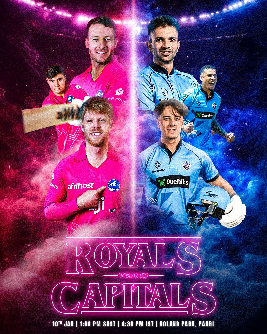 Paarl Royals - Paarl vs Pretoria. Season 4. Volume 1 👀🔥... | Facebook