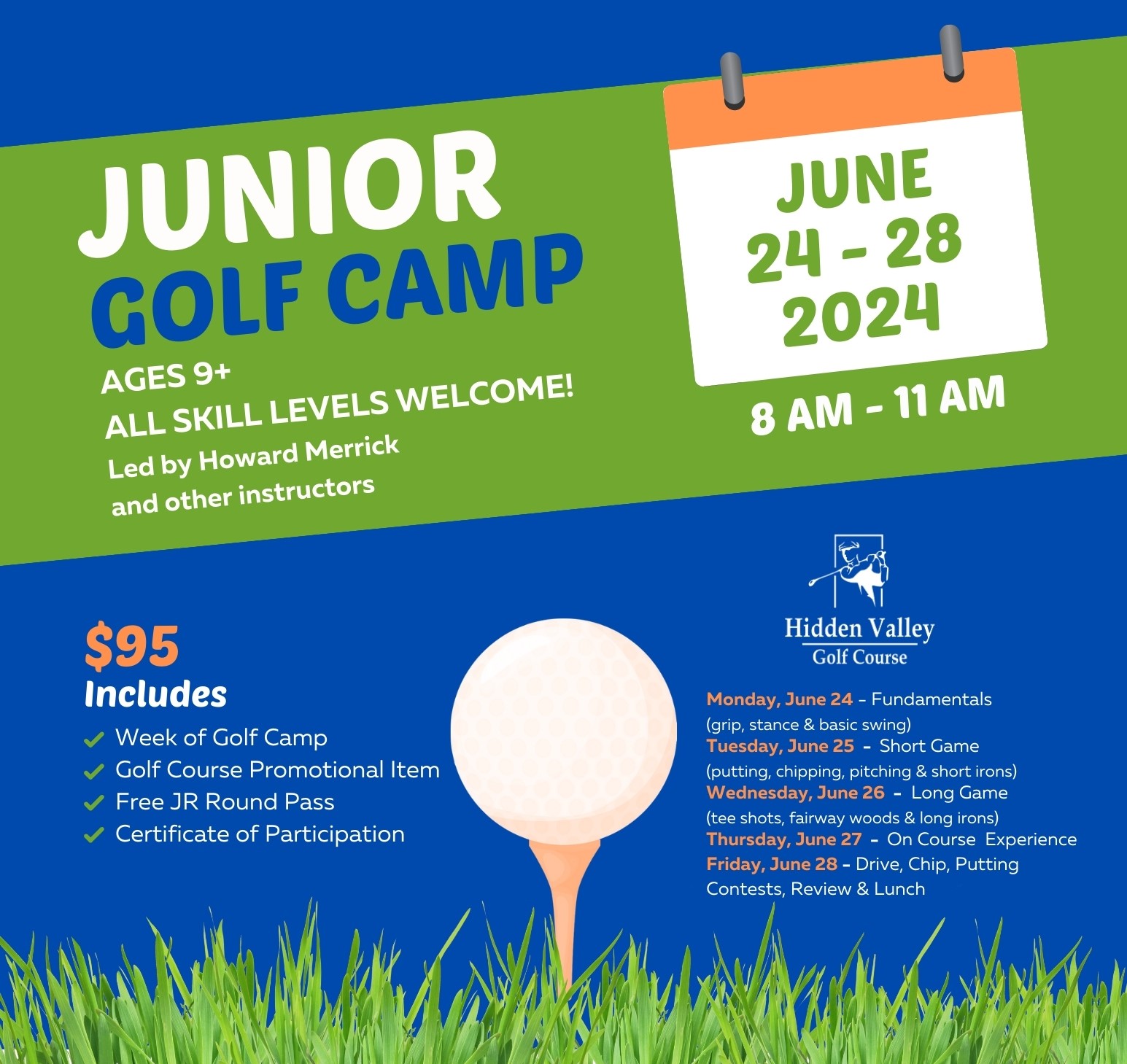 🌞🏌️‍♀️ Ready for summer golf?... - Hidden Valley Golf Course
