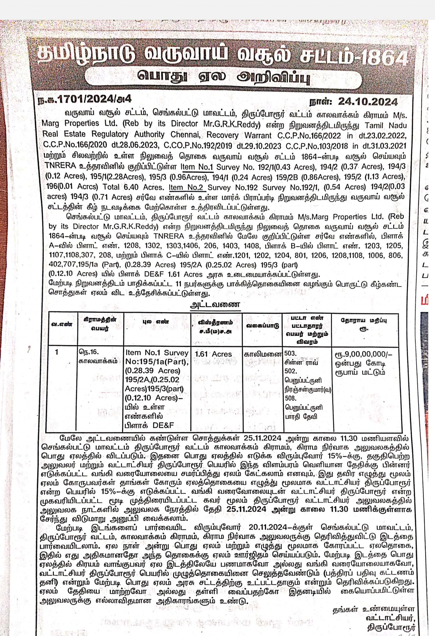 Marg Savithanjali Victims - After 15 years of being cheated by GRK ...