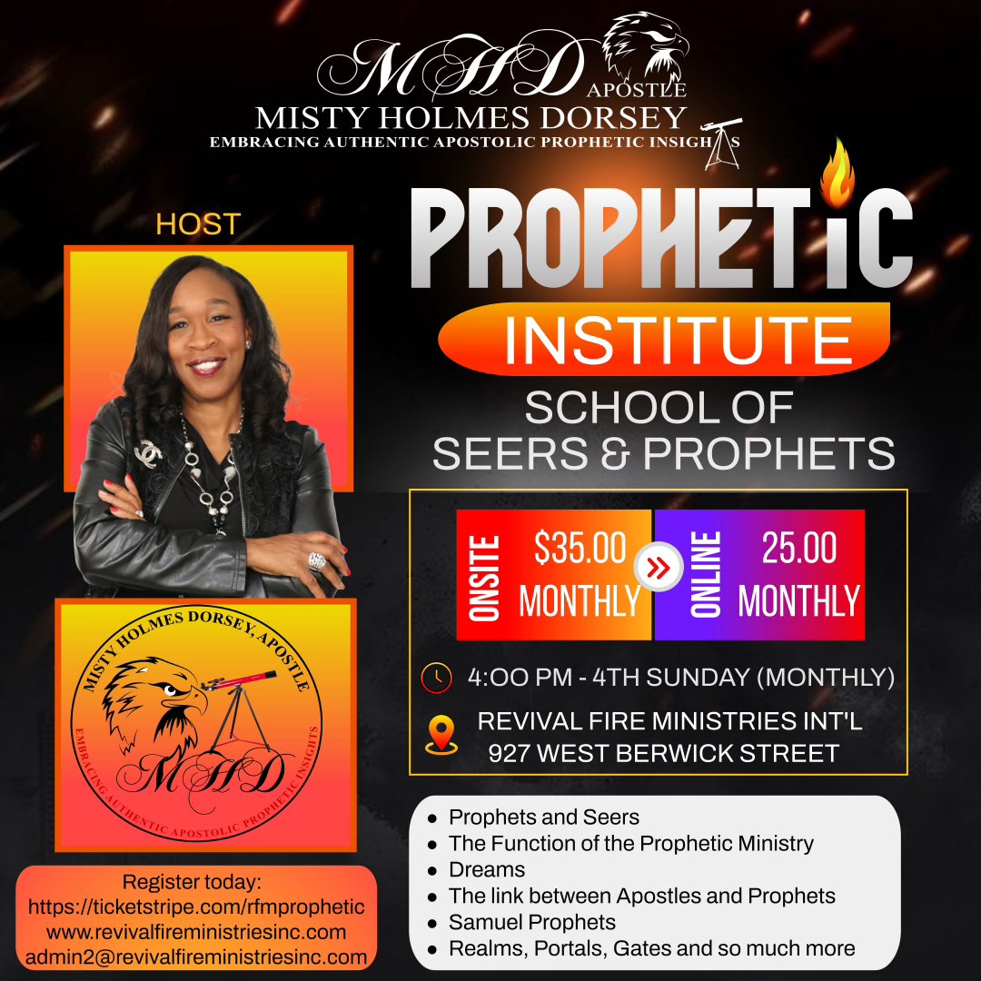 Revival - 🌟 Join us for an enriching journey at the School of Prophets ...
