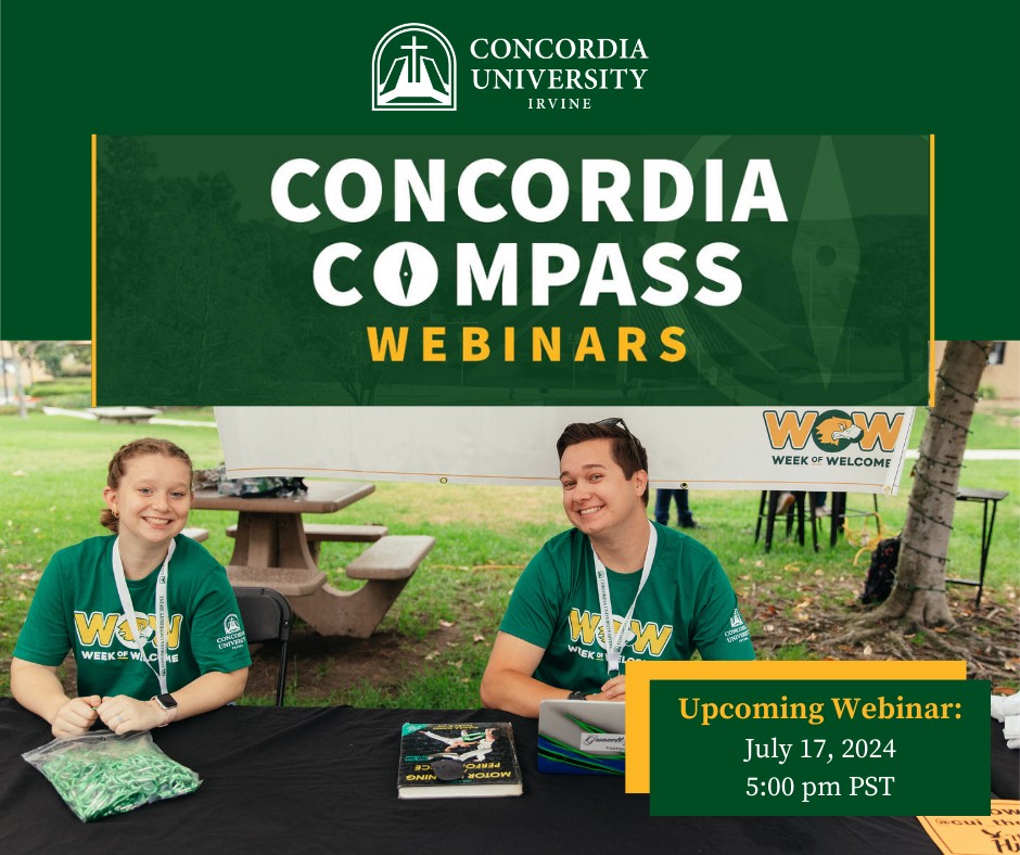 Concordia University Irvine Logo Concordia University Irvine | Welcome