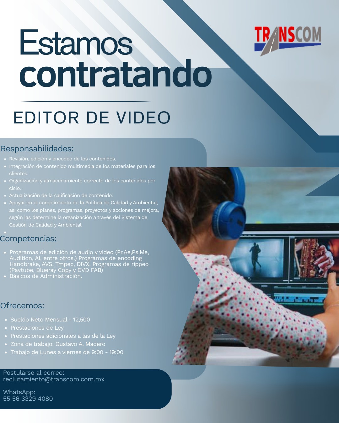 Reclutamiento TRANSCOM Mx | Mexico City