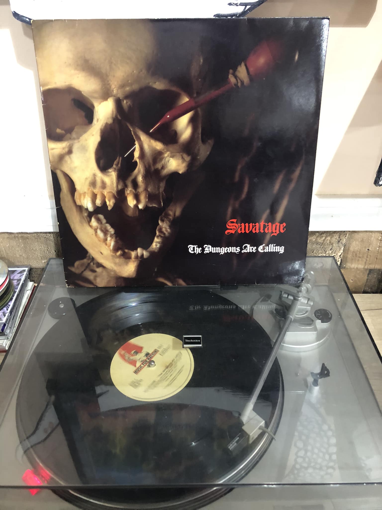 Mar 22nd 1984 #Savatage released the EP “The Dungeons Are Calling