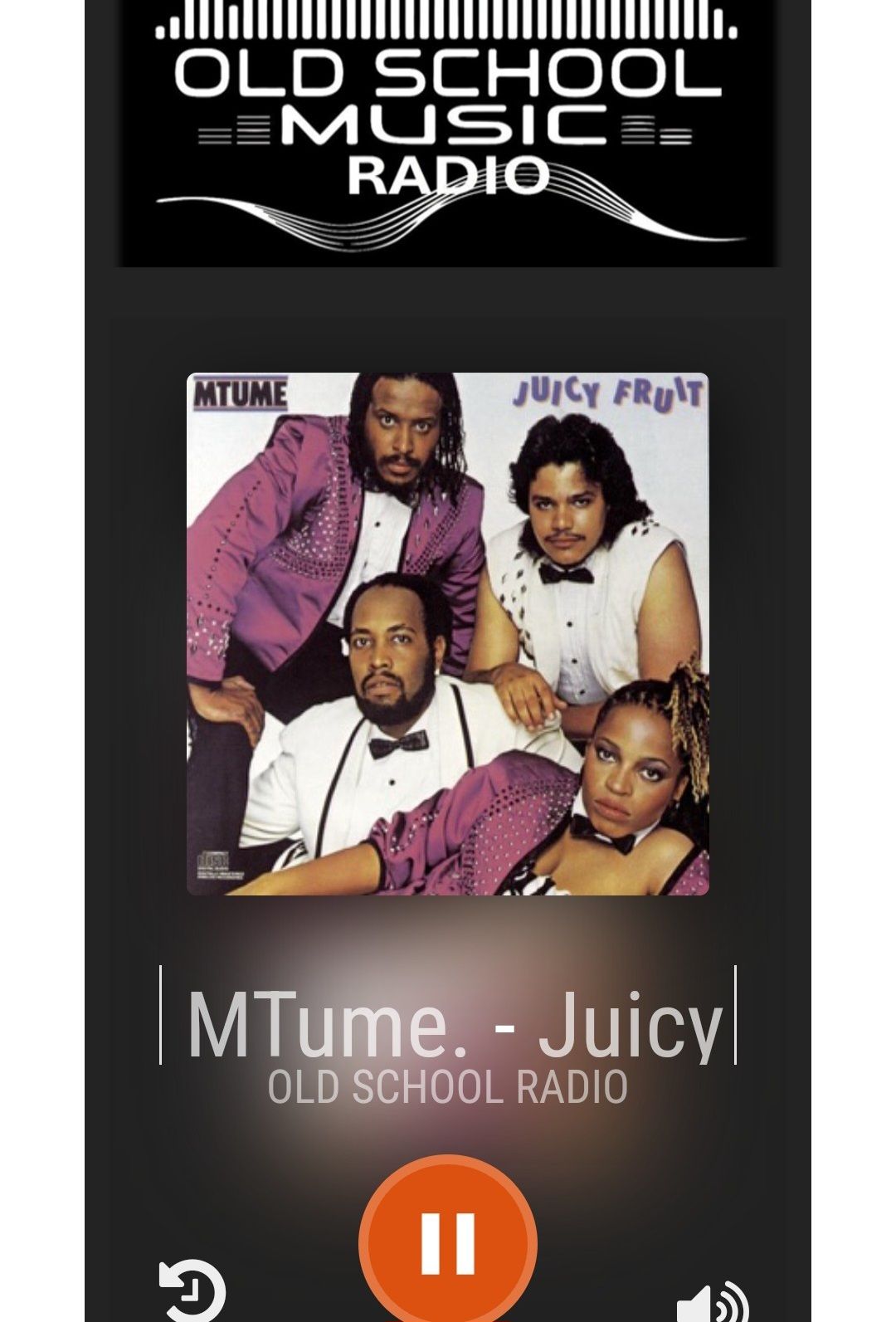 Juicy Fruit by MTume. A great funky classic playing on Old School