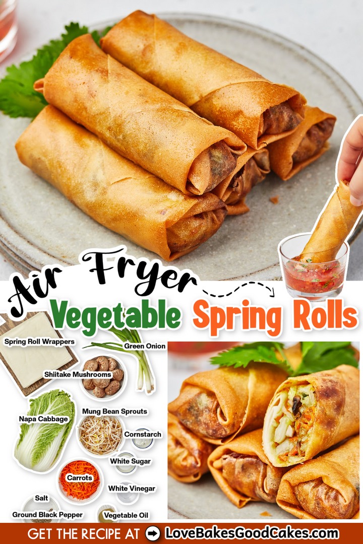 Love - RECIPE - https://buff.ly/3SrBWWN Air Fryer Vegetable Spring ...