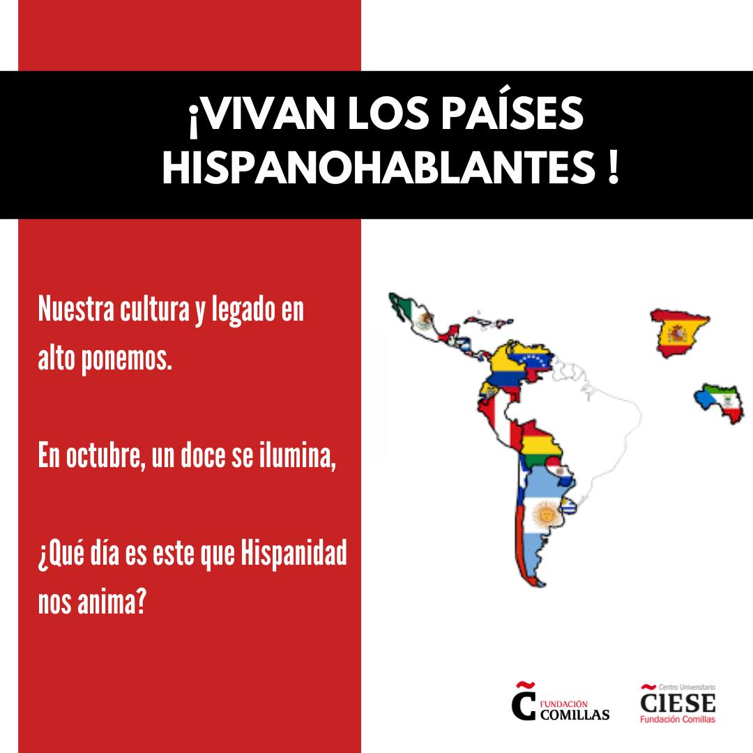 🔺¡Vivan los países... - Centro Universitario CIESE-Comillas | Facebook