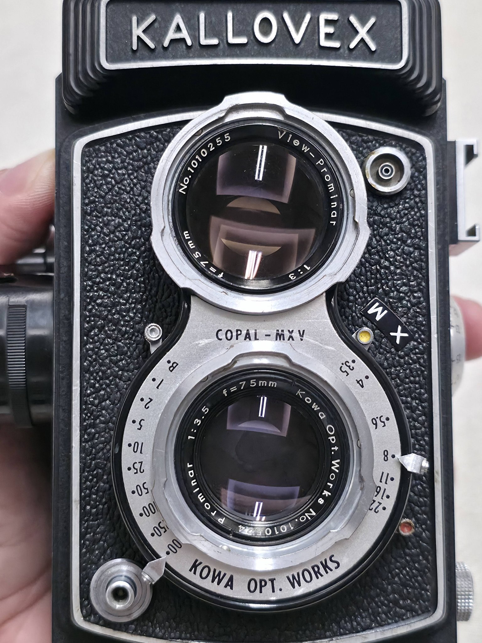 Rare 1958 Kallovex TLR camera