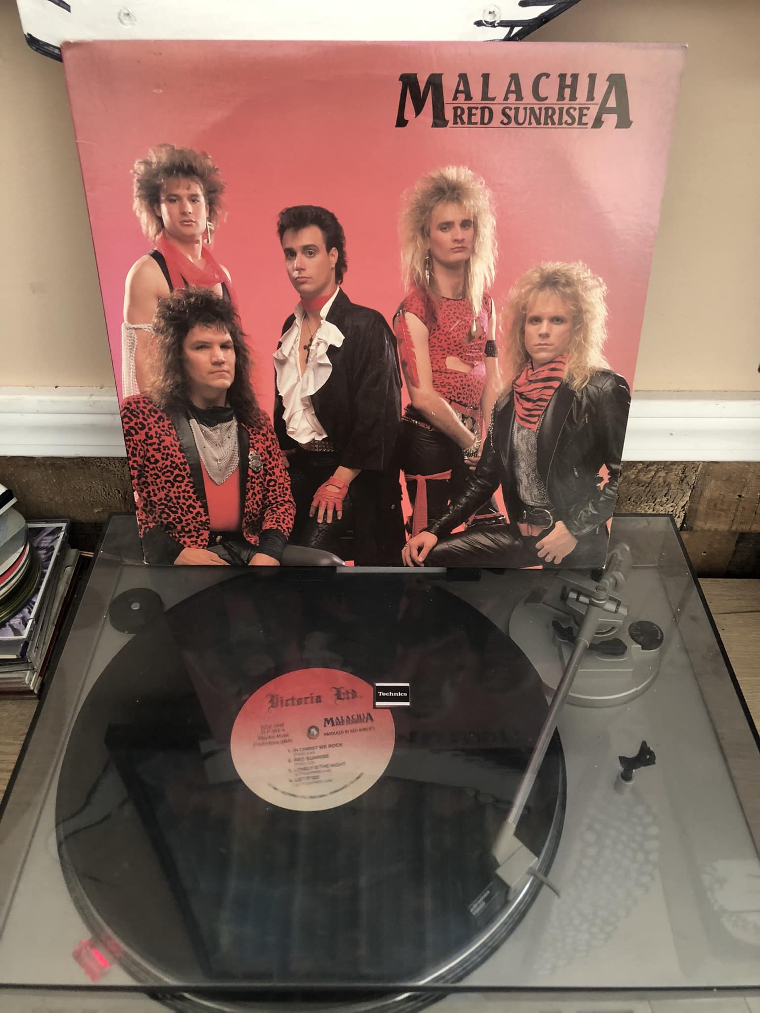Malachia - Red Sunrise (1987) Back in 1986 the Christian metal 